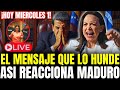 🚨 ¡ÚLTIMA HORA! ASÍ REACCIONA MADURO TRAS EL MENSAJE DEMOLEDOR DE MARÍA CORINA