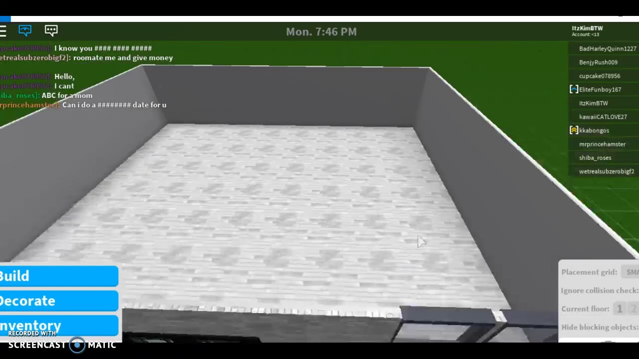 Bloxburg Speedbuild: Small Modern House Part#1