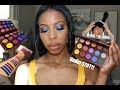 Poppin’ Blue Eyeshadow Slay ft. ITSMYRAYERAYE BH Cosmetics palette Review/Tutorial