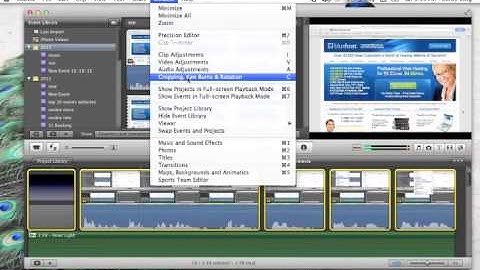 How To Fit, Resize Video Clip To Screen in iMovie