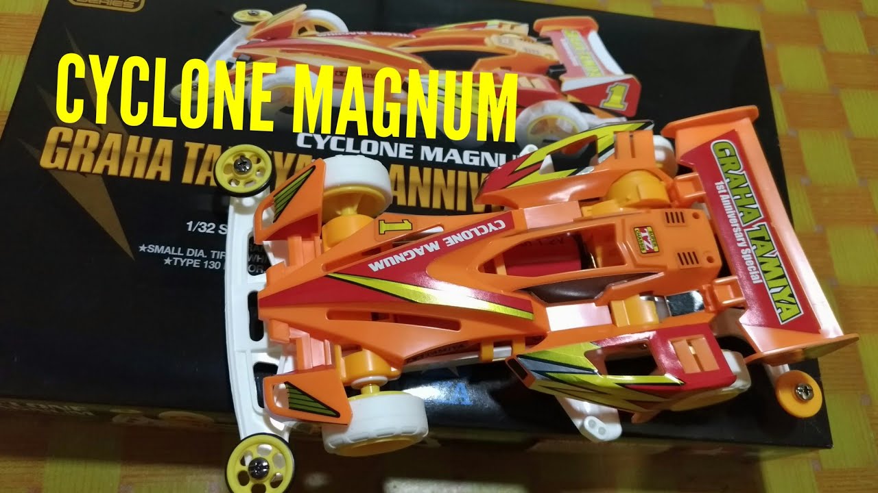 Tamiya Mini 4wd CYCLONE MAGNUM GRAHA TAMIYA 1st ANNIVERSARY