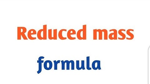 reduced mass of a molecule// IR spectroscopy #youtubeshorts #chemistry #neet #shorts