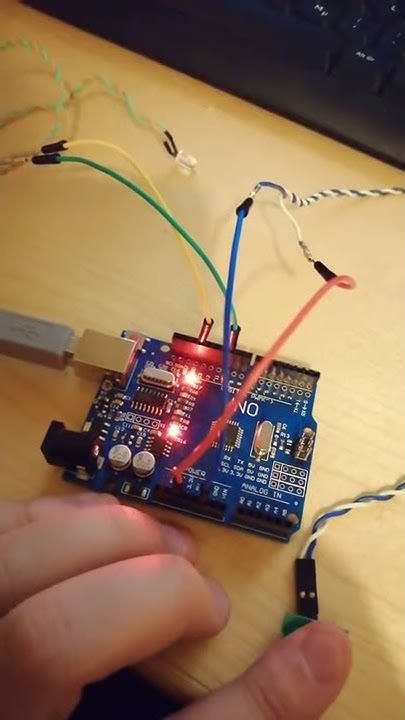 Arduino UNO LED without resistor and pc power button, experiment 3.0 ...