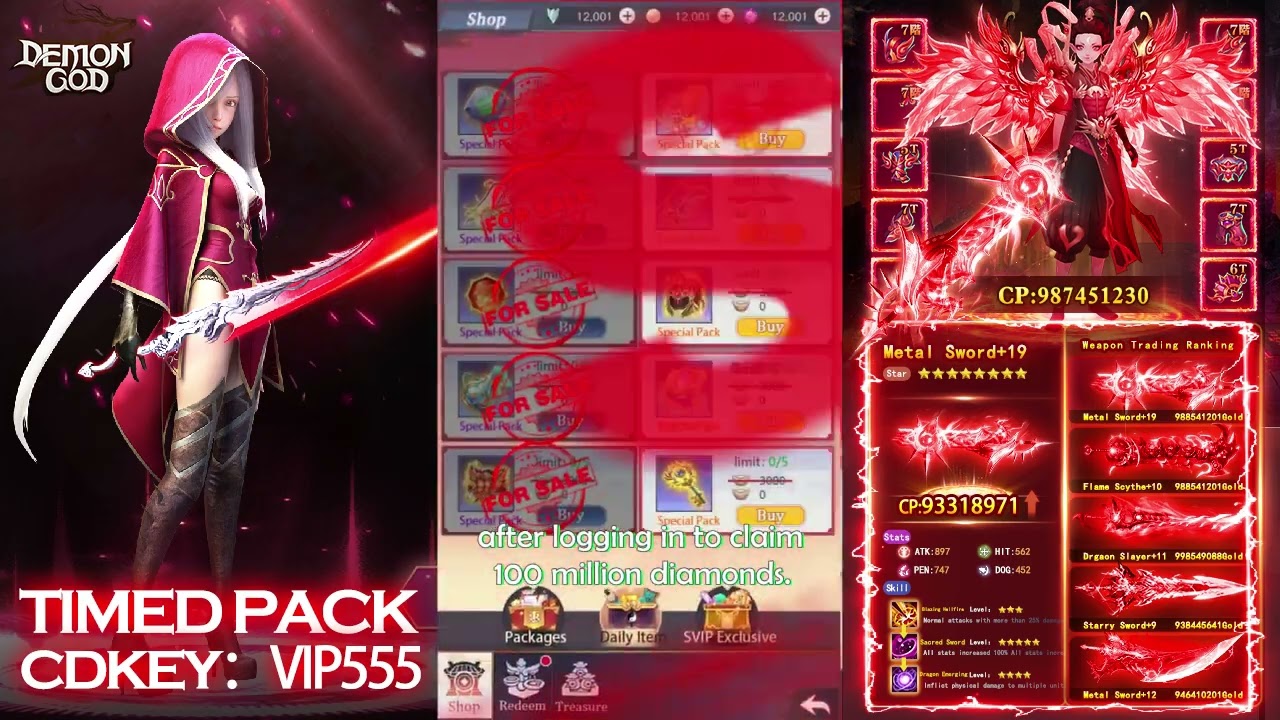 Get passive income while you work - Try our idle game now!-Demon God =F124754F=