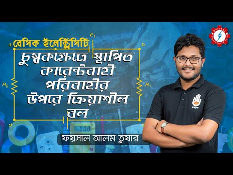 Polytechnic Basic Electricity- চৌম্বক ক্ষেত্রে স্থাপিত কারেন্ট বাহী পরিবাহীর উপর ক্রিয়াশীল বল[GOLN]