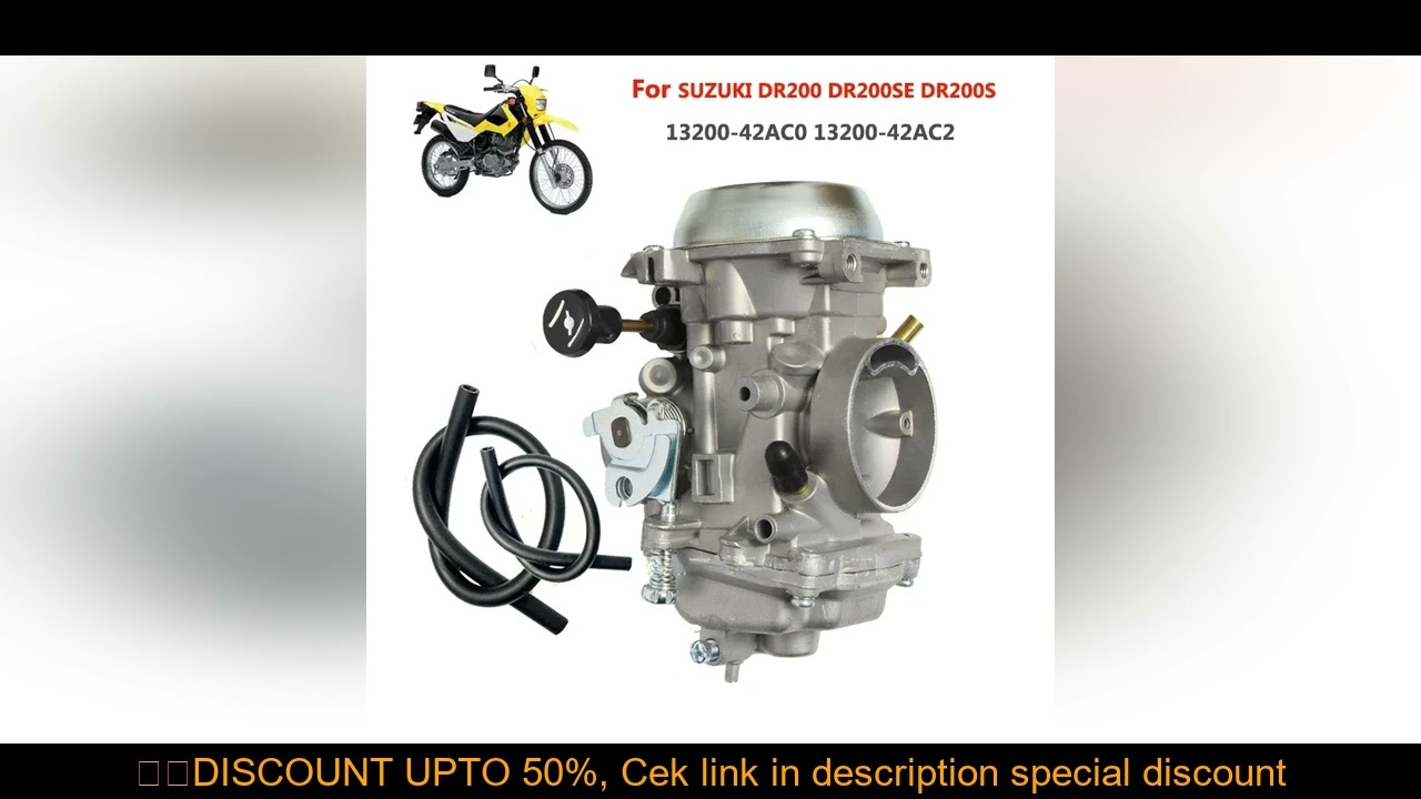 For SUZUKI  DR200 DR200SE DR200S Carb 3200-42AC0 13200-42AC2 Motorcycle Carburetor Carburador DR 200