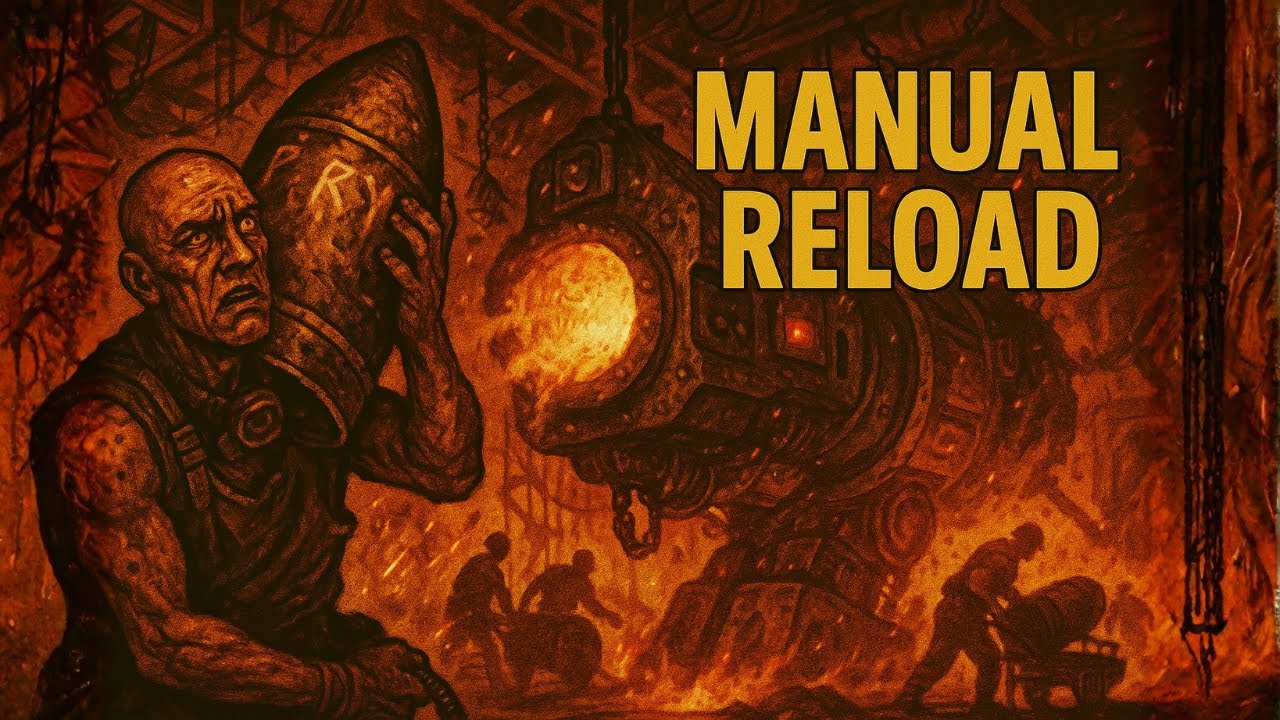 Inside the Gun Deck The Brutal Life of a Macro-Cannon Loader in Warhammer 40K