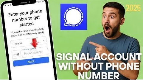 How to Use Signal Without Phone number (2025) | Create Signal Account Without Phone Number