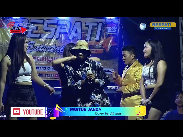 PANTUN JANDA  - All Artis  New Respati || Live in Ciseyeg  Curug Agung - Baros class=