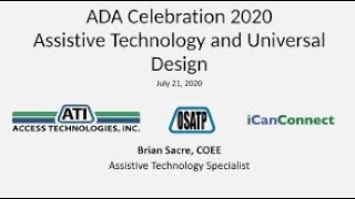 Assistive Technology and Universal Design