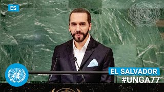 (Español)  El Salvador  President Addresses United Nations General Debate, 77th Session | #UNGA