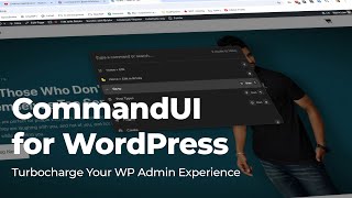 CommandUI for WordPress Demo