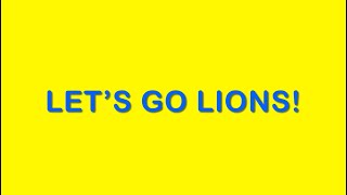 Welcome Back to School, Granada Lions!