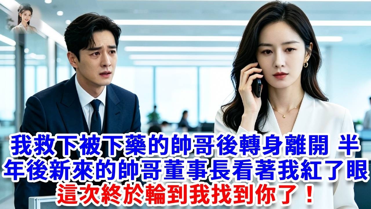 我救下被下藥的帥哥後轉身離開，半年後新來的帥哥董事長看著我紅了眼：終於輪到我找到你了#思妤說故事#為人處世#生活經驗#情感故事#晚年哲理#說故事#完結文