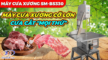 Máy Cưa Xương Bò, Lợn, Gà, Thịt Cá Đông Lạnh Cỡ Lớn BS330| Điện Máy 3G