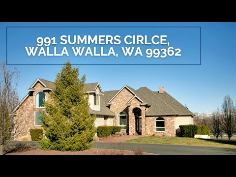 991 Summers Circle, Walla Walla, WA home video tour