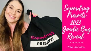 SUPERDRUG PRESENTS 2023 GOODIE BAG REVEAL