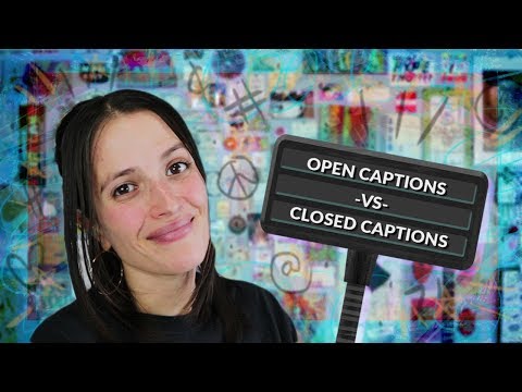 Open Captions VS Closed Captions ❤ Jessica Marie Flores ❤