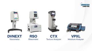 Explore our selection of Viscometers, Rheometers, Texture Analyzers, Moisture Analyzers, and more.