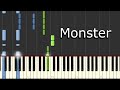 [Skillet - Monster] Piano Tutorial