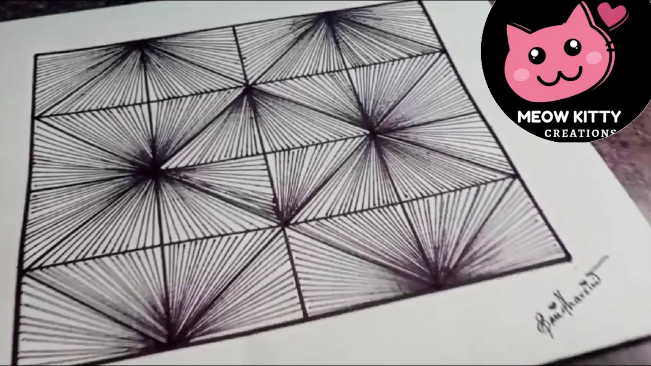 Mandala Art | Satisfying Video @Meow Kitty Creations✨