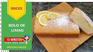 MELHOR BOLO DE LIMAO-COM CALDA E FACIL.
