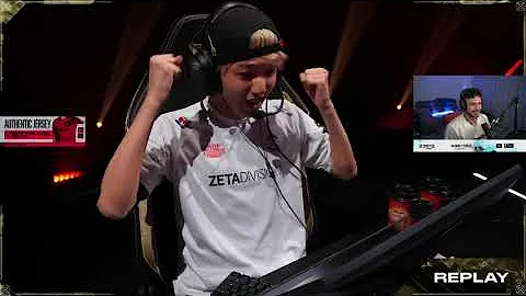 Tarik ract to ZETA laz ace against NRG