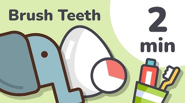 2 Minute Brush Teeth Timer for Kids (Visual Countdown)