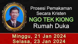 Ritual Pemakaman Bpk. Ngo Tek Kiong di Rumah Duka ( Antonius Suryanto )