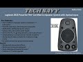 Logitech Z625 Review 🔥 THX 2.1 Speaker System with Powerful Bass!