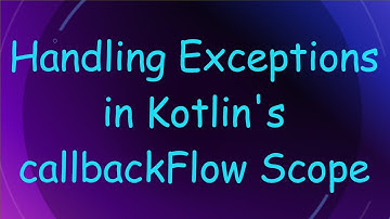 Handling Exceptions in Kotlin