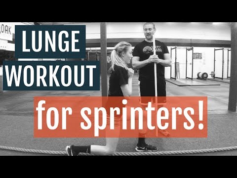 Video: sprinter lunge