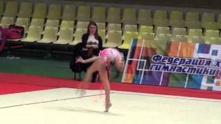 Дина Аверина обруч 28.03.2013 Dina Averina