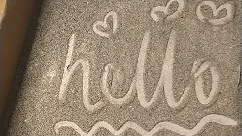 writing names #live #asmr #foryou #sandart #relaxing #satisfying