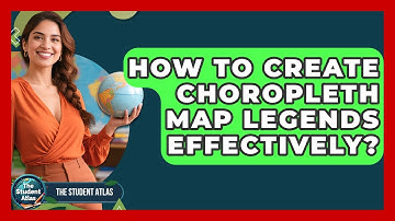 How To Create Choropleth Map Legends Effectively? - The Student Atlas