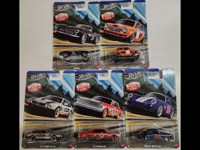 2026 Hot Wheels Vintage Club Set! - YouTube