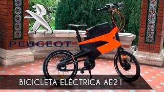 PEUGEOT presenta su e-bike AE21