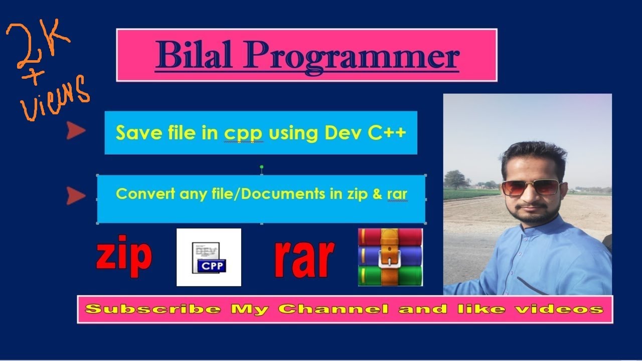 .cpp  2022 Update  make a file in .cpp \u0026 zip using Dev C++ in Urdu/Hindi