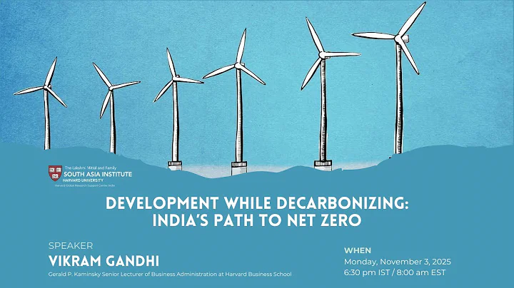 Development While Decarbonizing: India’s Path to Net Zero