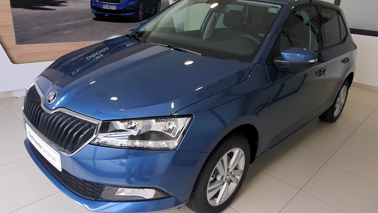 Skoda Fabia Ambition 1 0 Mpi 60 Km Kolor Blekit Titan Prezentacja Youtube