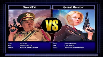 Infantry General Challenge 4 (VS Super Weapon). Hard Difficulty. C & C Generals: Zero Hour.