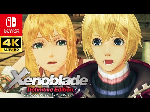 【ゼノブレイドDE】4K ストーリー&ボス戦まとめ 第1章 オープニング【Xenoblade Definitive Edition】