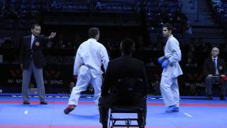 WKF 2010-10-30 -67 kg GRE Triantafyllis [1]- IRI Ziksari [1] Part 2.MTS
