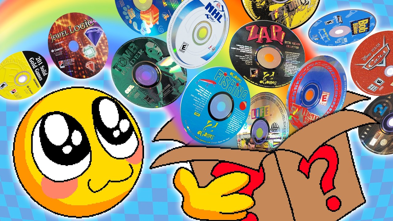 the incredible CD-ROM mystery box! - YouTube