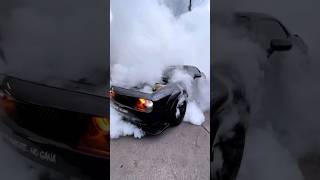 CRAZY BURNOUT FROM DODGE CHALLENGER CHARGER HELLCAT 💨