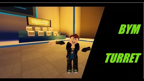 Making A Turret! BUILD N DESTROY v.2!