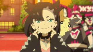 Marnie Giving her Beautiful Smile to Ash