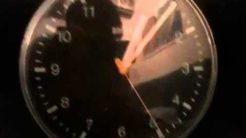 Vintage  Braun domo 2 fl Quartz ABW 22 flex clock designed by dieter lubs