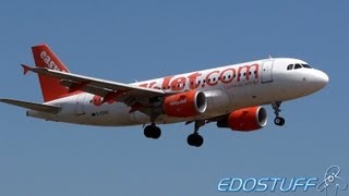 EasyJet - Airbus A319-111 G-EZAO - Landing at SPU/LDSP Split airport