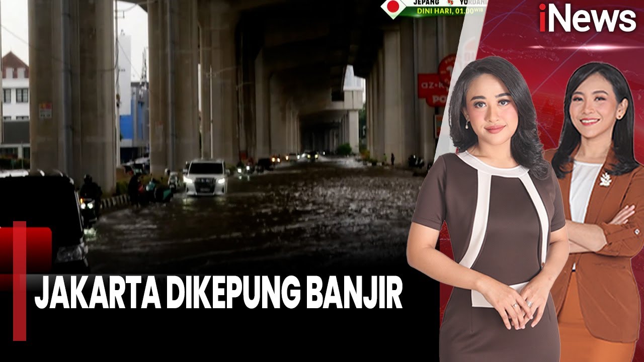 Hujan Semalaman, Jakarta Dikepung Banjir! | iNews Sore (18/01)